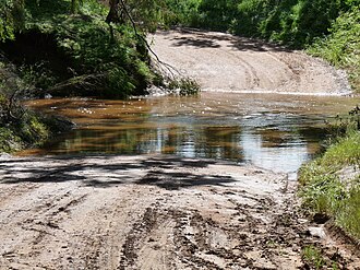 Ford over Light River at Korunye