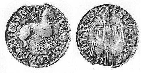 Penny of Æthelred the Unready dating to c. 1009
