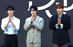 NCT DoJaeJung for their debut album sign event in Bangkok.