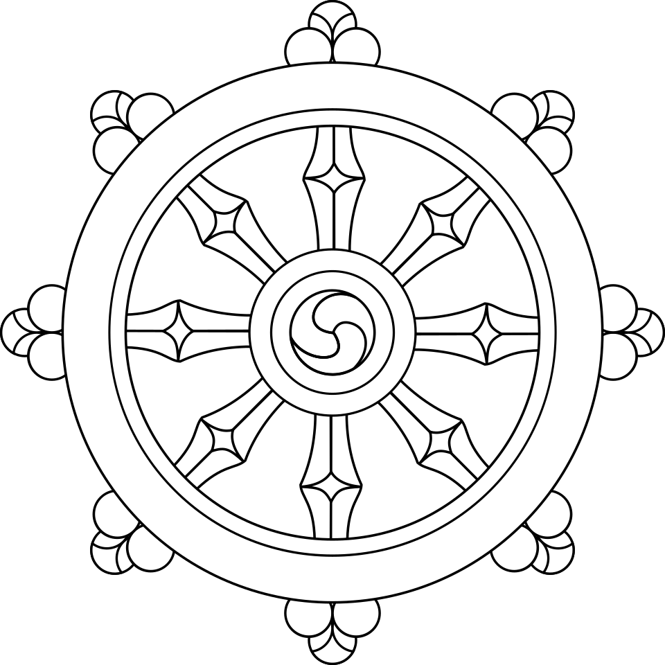 File:Dharma Wheel.svg