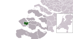 Location of Middelburg