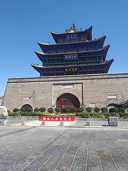 Guangyue Tower in Dongchangfu, Liaocheng