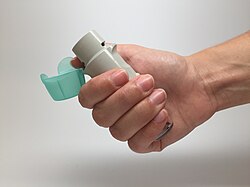 Photo of a mist inhaler