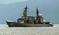 JS Asagiri on 1 July 1990.
