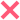 ❌