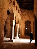 Mozarabic arches in the Suso Monastery.