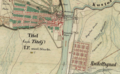 Titel, as it is shown on the Franciscan Land Survey 1806-1869 (Second Military Mapping Survey)