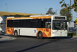 A Transit Systems Victoria operated Volgren CR228L bus in Sunshine, June 2026
