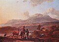 Italienische Abendlandschaft, Nicolaes Berchem, 2nd third of 17th century