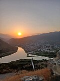 The view from Jvari Monastery