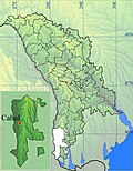 Green blank map