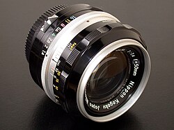 Pre-AI Nikkor-S 50 mm f/1.4(A-type, 1960s to early 1970s)