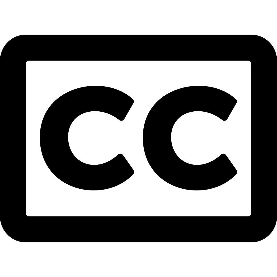 File:Font Awesome 5 regular closed-captioning.svg