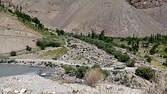 The Pamir Highway in Afghanistan