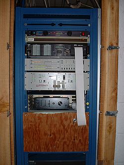 Pre-2012 equipment in the station.