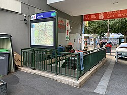 Entrance at Impasse Joinville