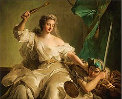 Justice punishing Injustice(1737)Justice is represented byMadame Adélaïde de FrancePrivate collection, Paris