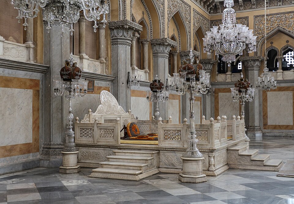 File:Nizam's of Hyderabad Throne.jpg