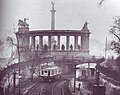 Metro Line M1 (Budapest Metro) and Heroes' Square, City Park, Budapest (1896)