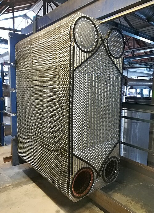File:Plate heat exchanger - dismantled pic02.jpg