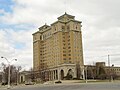 The "Towers," a 14-story sanitarium skyscraper built in 1928, now the Hart–Dole–Inouye Federal Center