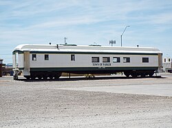 Town of Parker railroad car