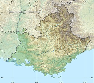 Chambeyron Massif is located in Provence-Alpes-Côte d'Azur