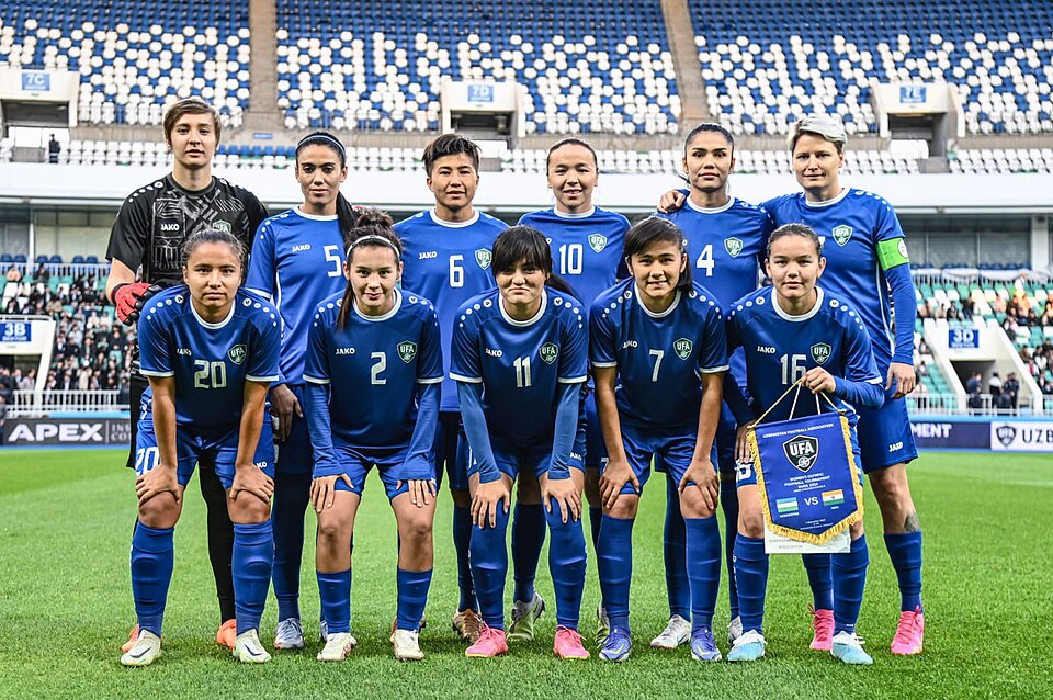 File:Uzbekistan women's national football team, 2023.jpg