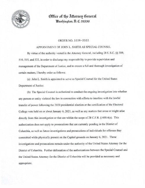 File:Appointment of John L. Smith as Special Counsel.pdf