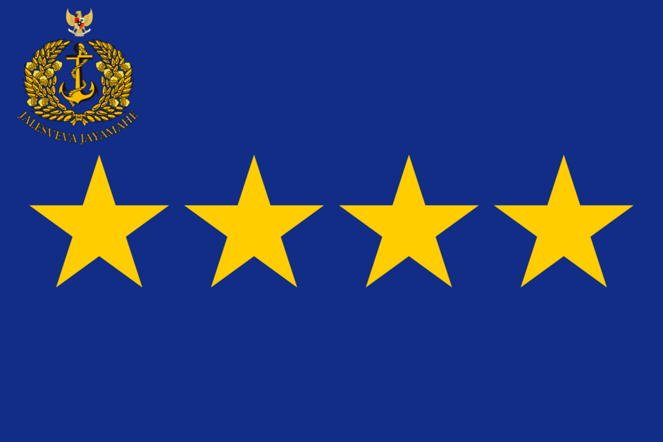File:Flag of a Indonesian Navy laksamana.png