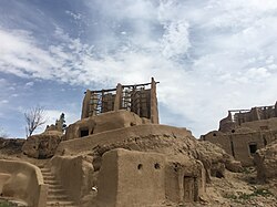 Nashtifan wind turbines in Sistan, Iran