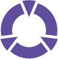 English: Emblem (platycodon) 日本語: 市章（桔梗色）