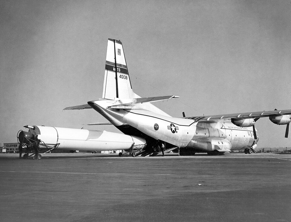 File:Thor loaded into C-133.jpg