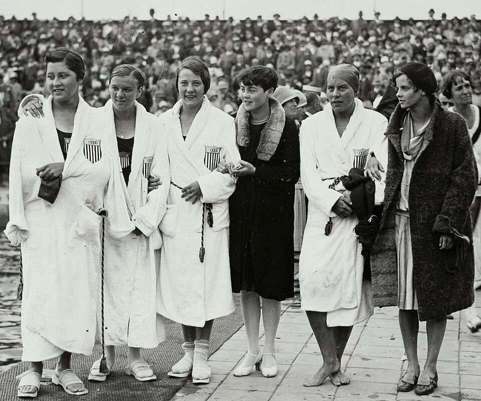 File:US Women 4x100m team 1928 Olympics.jpg