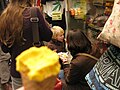 欧米の旅行客もいます