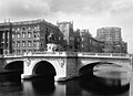 Equestrian statue of the Great Elector, Rathaus Bridge and Berlin Palace, Schloßplatz (Berlin) (1896)