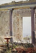The ruins of the palace in Palestine (1882)