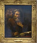 Saint Matthew by Rembrandt (1661)