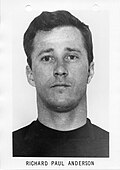 Richard Paul Anderson FBI Most Wanted Poster