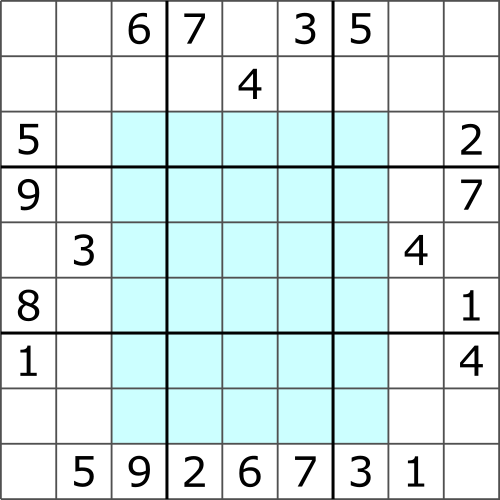 File:Sudoku Puzzle with large rectangular hole.svg