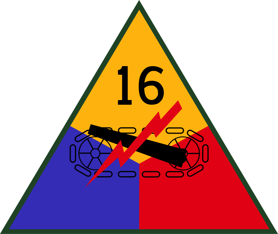 File:16th US Armored Division SSI.svg