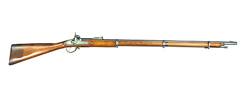 Liege-manufactured Saxon Model 1851 rifle-musket