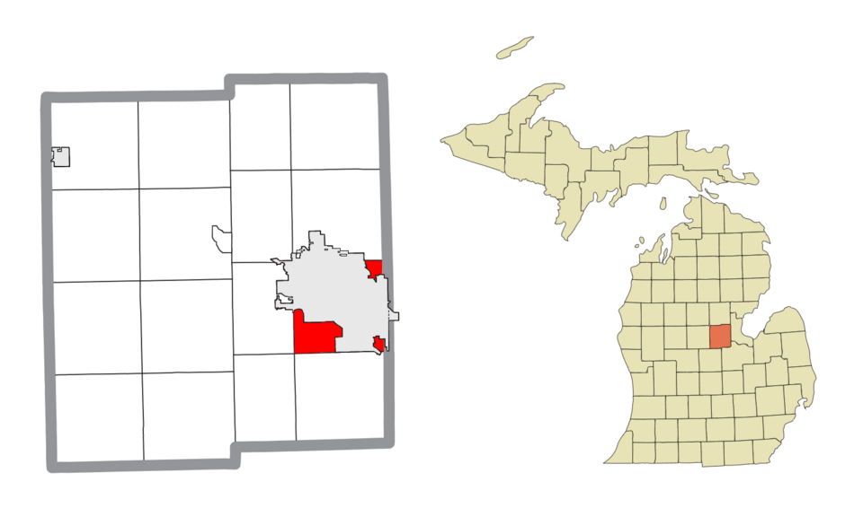 File:Midland Charter Township, MI location.png
