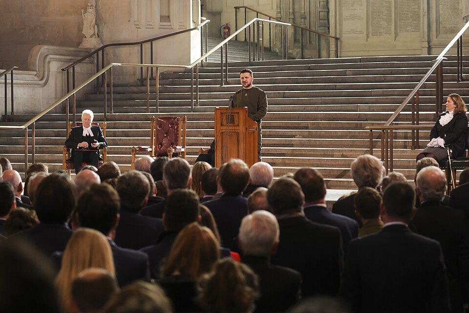 File:Volodymyr Zelenskyy addresses Parliament (52676220432).jpg