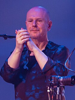 Selway performing with Radiohead in 2025