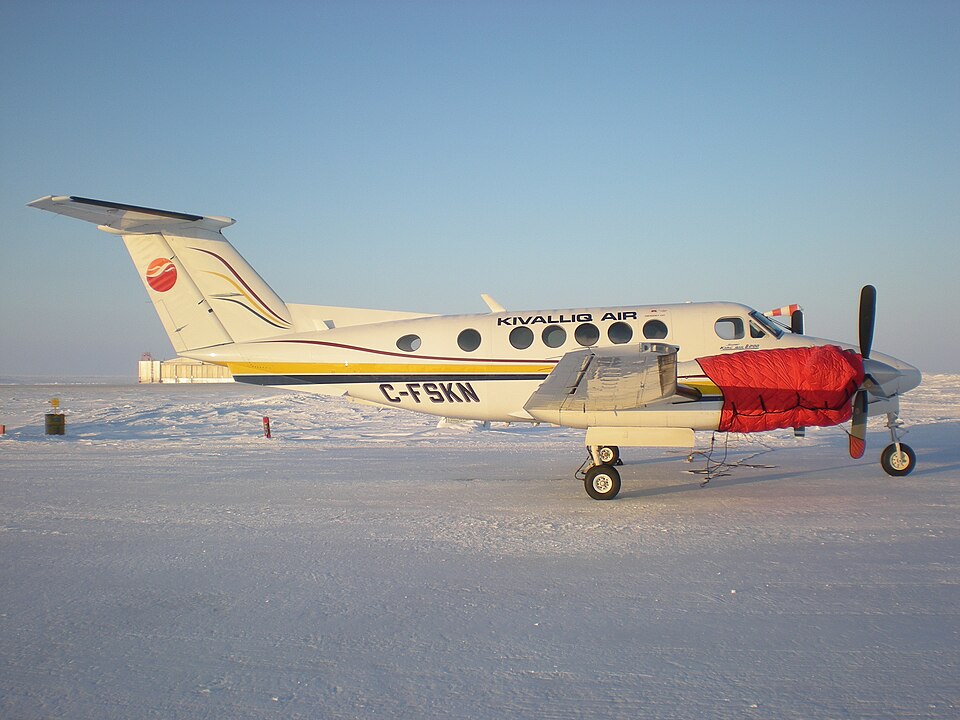 File:C-FSKN Kivalliq Air Beech 200.JPG