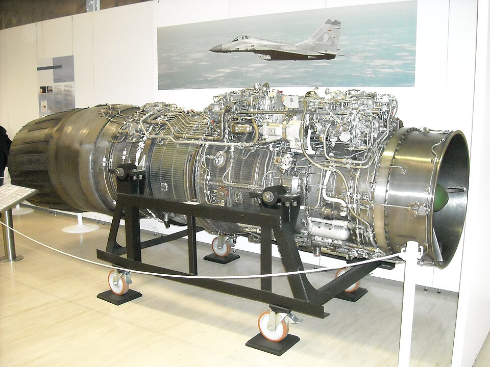 File:Klimov RD-33 turbofan engine.JPG
