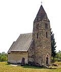 Romano-Gothic Strei Church, Hunedoara, Transylvania
