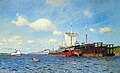Fresh Wind. Volga by Isaac Levitan. 1895. (1600×975 pixels, 293 KB)