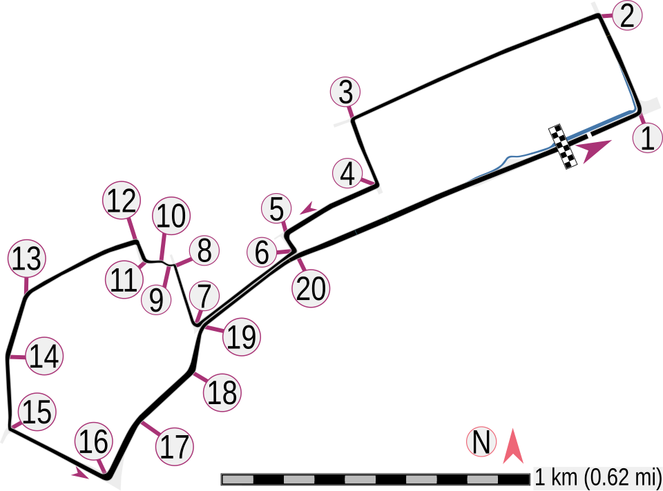File:Baku Formula One circuit map.svg